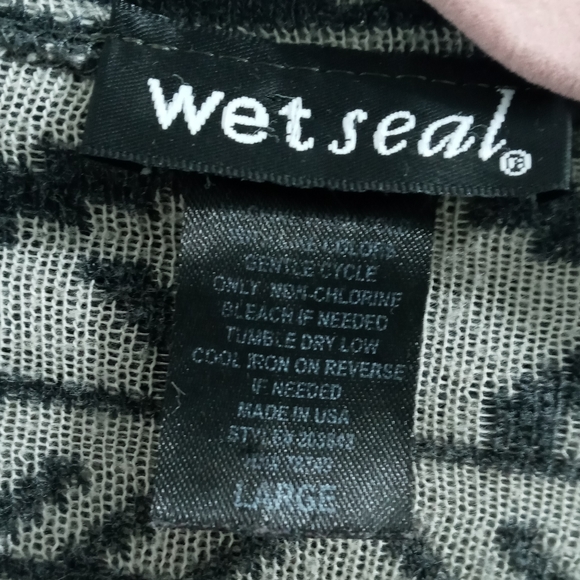 Wet Seal Tribal Aztec Open Cardigan Size Large - Picture 3 of 10